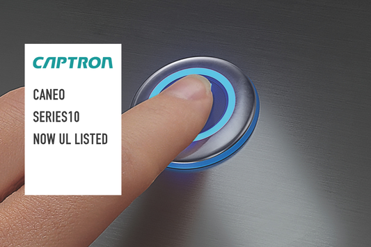 CANEO series10 Touch Buttons and LED Signals Are Now UL Listed