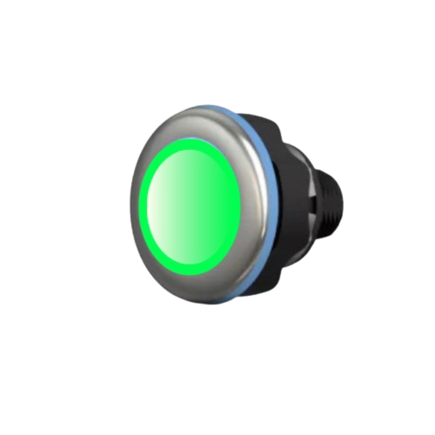 CAPTRON CANEO Hygienic LED Signal illuminated in green