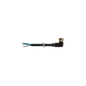 Connection cable flying leads to M8 female 90 degree angle